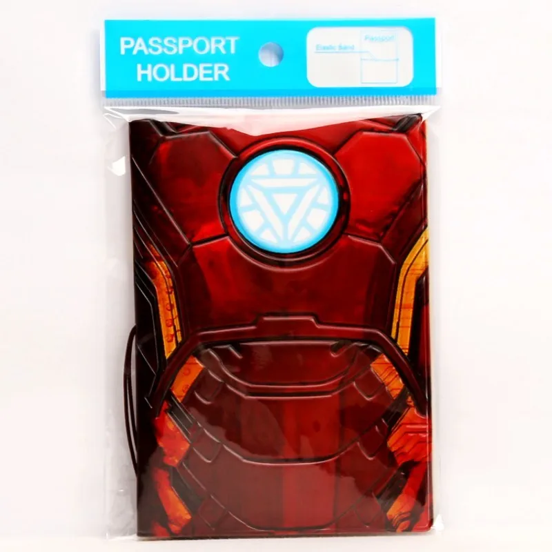 Супергерой Marvel, Бэтмен, Бэтмен, многофункциональная доска для путешествий, ПВХ, трехмерная защита для паспорта от напряжения