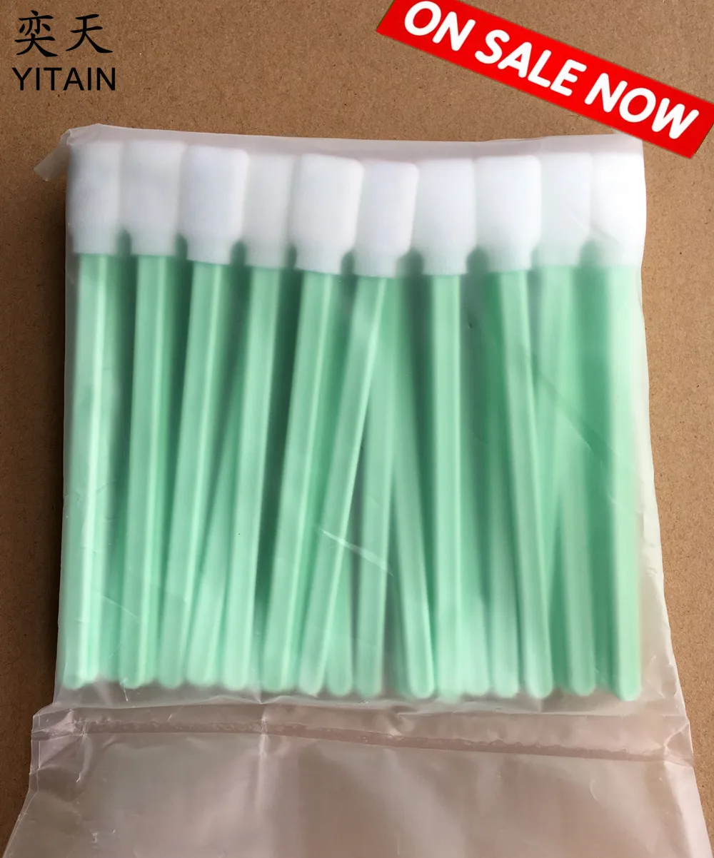 100 Small Cleaning Foam Swabs For Inkjet Printers *USA SELLER* FAST SHIPPING