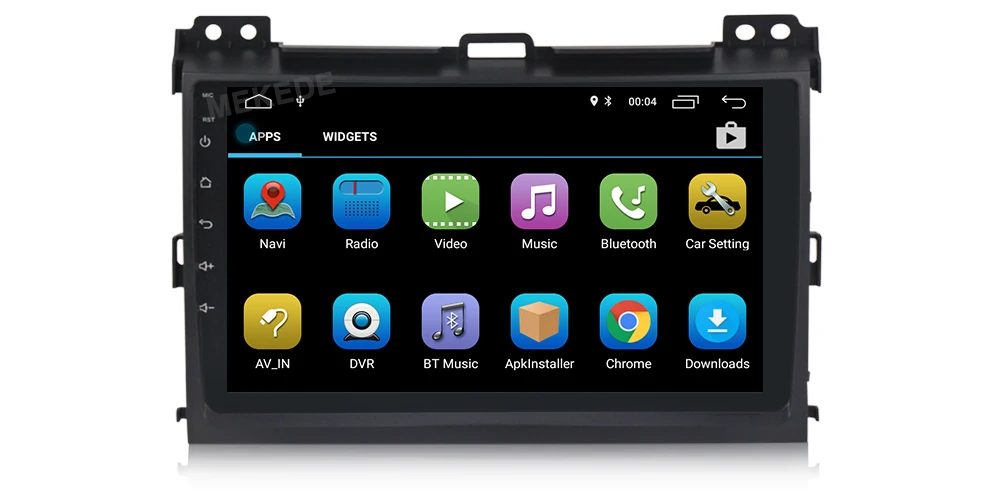 Clearance MEKEDE HD Android 8.1 Car DVD Multimedia Player for Lexus GX470 for Toyota Land Cruiser Prado 120 Navigation GPS Radio BT WIFI 12