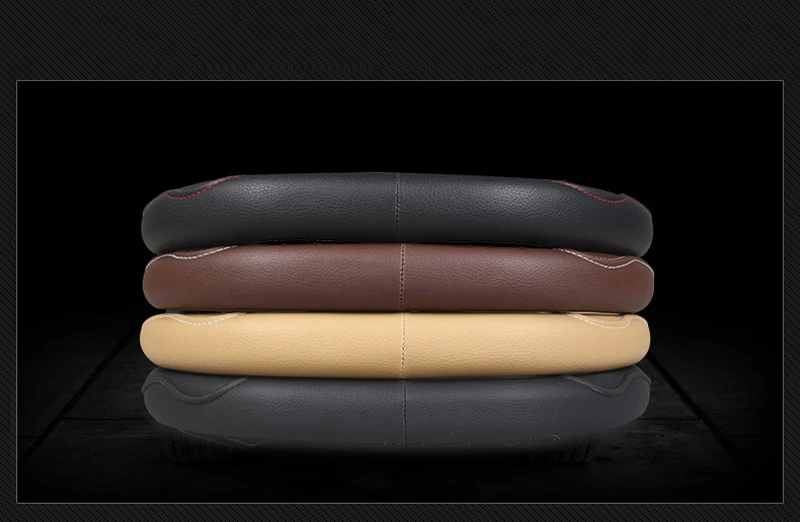 2 Car Steering Wheel Cover D Shape