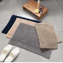 Nordic ковер «шениль» для носки в помещении и отеле/ванная комната/мебель для гостиной воды-влаговпитывающий аппарат моющийся ковер коврики