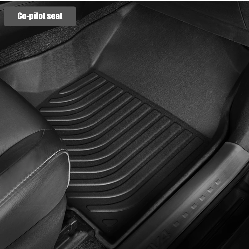 TPE пользовательские автомобильные коврики для Volkswagen VW Touran MK2 5 мест подушечки автомобильный коврик Средства для укладки волос