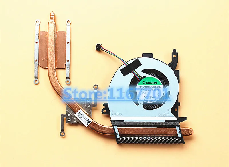 

New ORG Laptop/Notebook CPU cooling Radiator Heatsink&Fan for Asus X556 X556U X556UB X556UQ A556U K556U FL5900U FL5900L VM591U