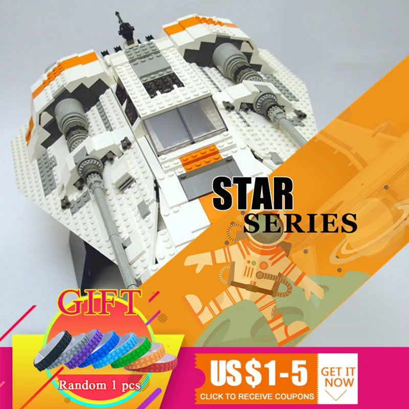 

05084 1457Pcs Star series UCS Wars Set Educational Model Building Blocks Toys Gifts Compatible with 10129 lepin