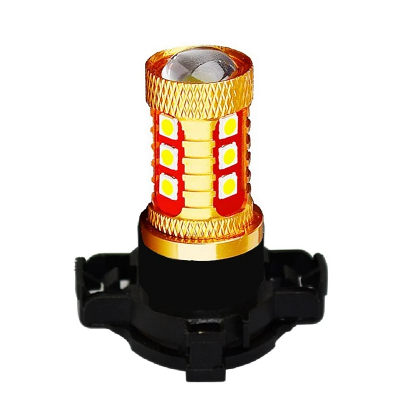 

1PCS Super Bright New PY24W 1000Lm 3030 LED Car Rear Direction Indicator Lamp Auto Front Turn Signals Light Amber Yellow White