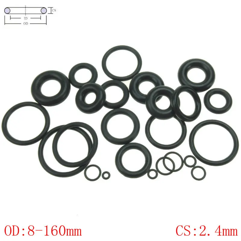 1.9mm Section Select OD from 51mm to 150mm VITON O-Ring gaskets