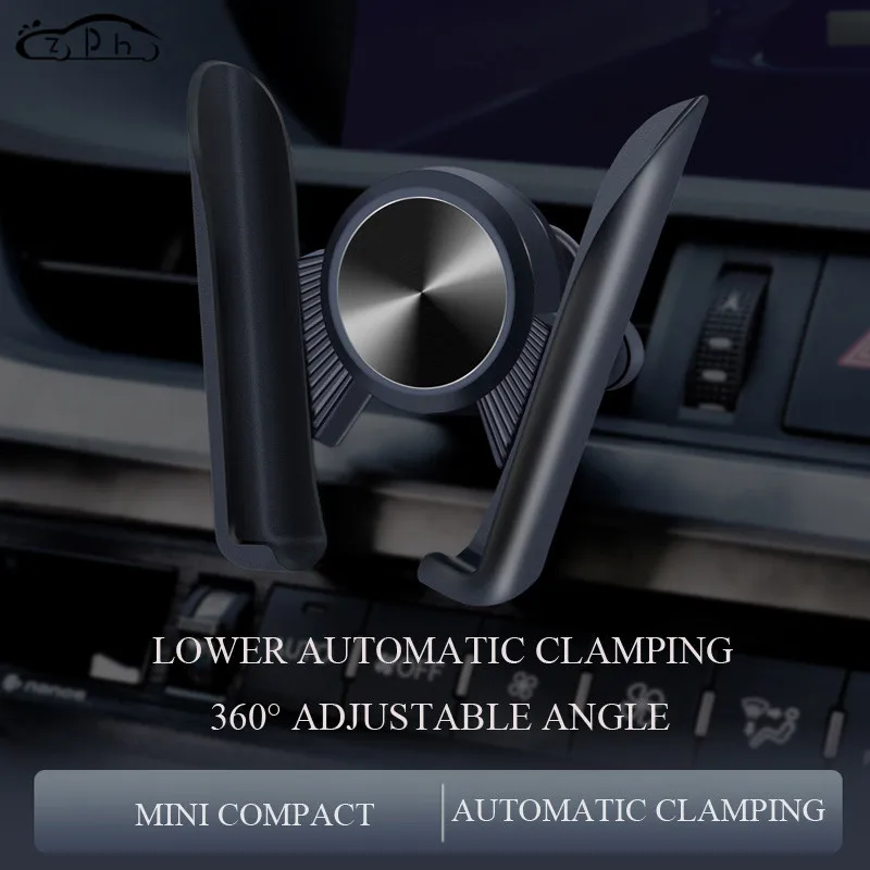 

Car Phone Holder In Car Air Vent Mount Stand No Magnetic Universal Support Bracket for Huawei Iphone Mobile Fit BMW Audi Toyota
