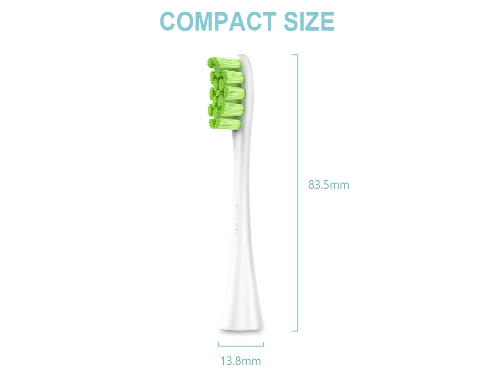2PCS Oclean SE / One / Air Replacement Brush Head for Electric Sonic Toothbrush