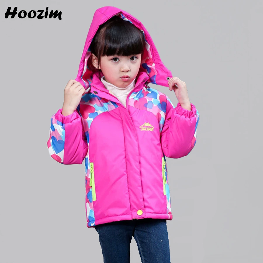 winter fleece jacket for girls 2 years pink sport thick warm detachable cap coat children pretty autumn outdoor kids outerwear down parkas aliexpress winter fleece jacket for girls 2 years