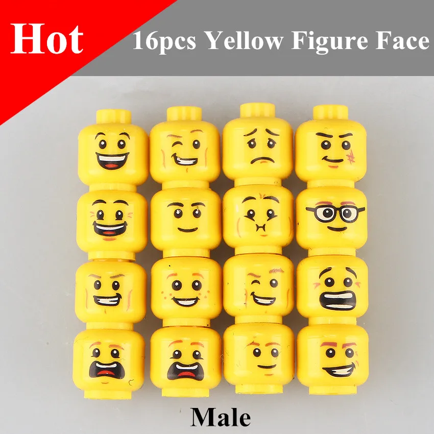 Funny  Figure Face Building Blocks Toys For Girl and Boys A Variety Of Facial Expressions Mini Bricks Children Toys Female Male (1)_
