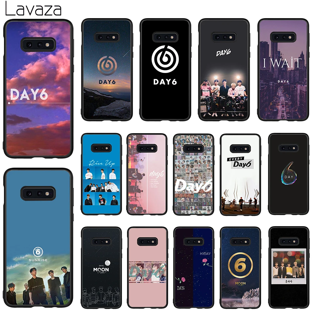 

Lavaza DAY6 Men's band Soft Case for Galaxy Note 8 9 S7 edge S8 S9 S10 Plus S10e M10 20 30 Cover