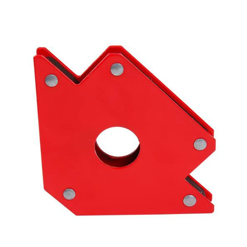 1pc 25LB Multi-angle Welding Magnet Holder 3 Angle Arrow Magnetic Clamp Soldering Locator Suction Welder Positioner Tools