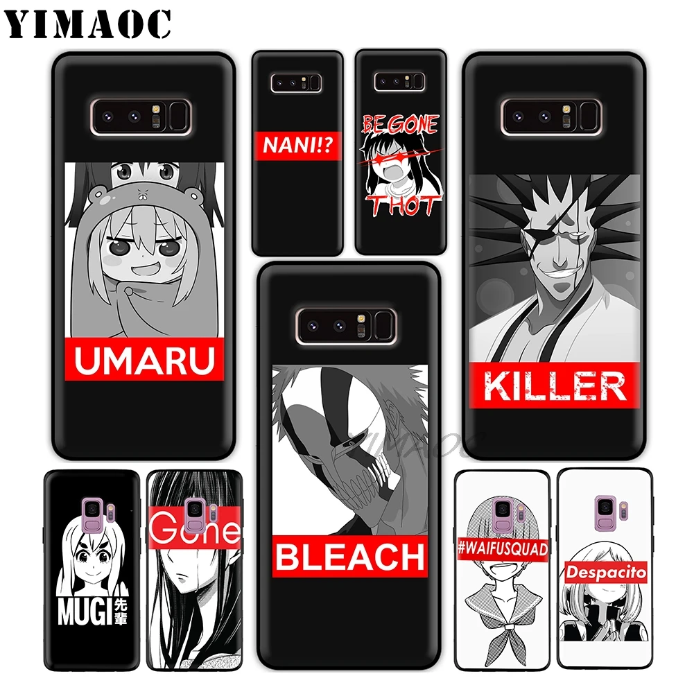 Мягкий силиконовый чехол YIMAOC Bleach Killer Umaru Senpai из ТПУ для Samsung Galaxy S10 S10e S9 S8 Plus S7 S6 Edge