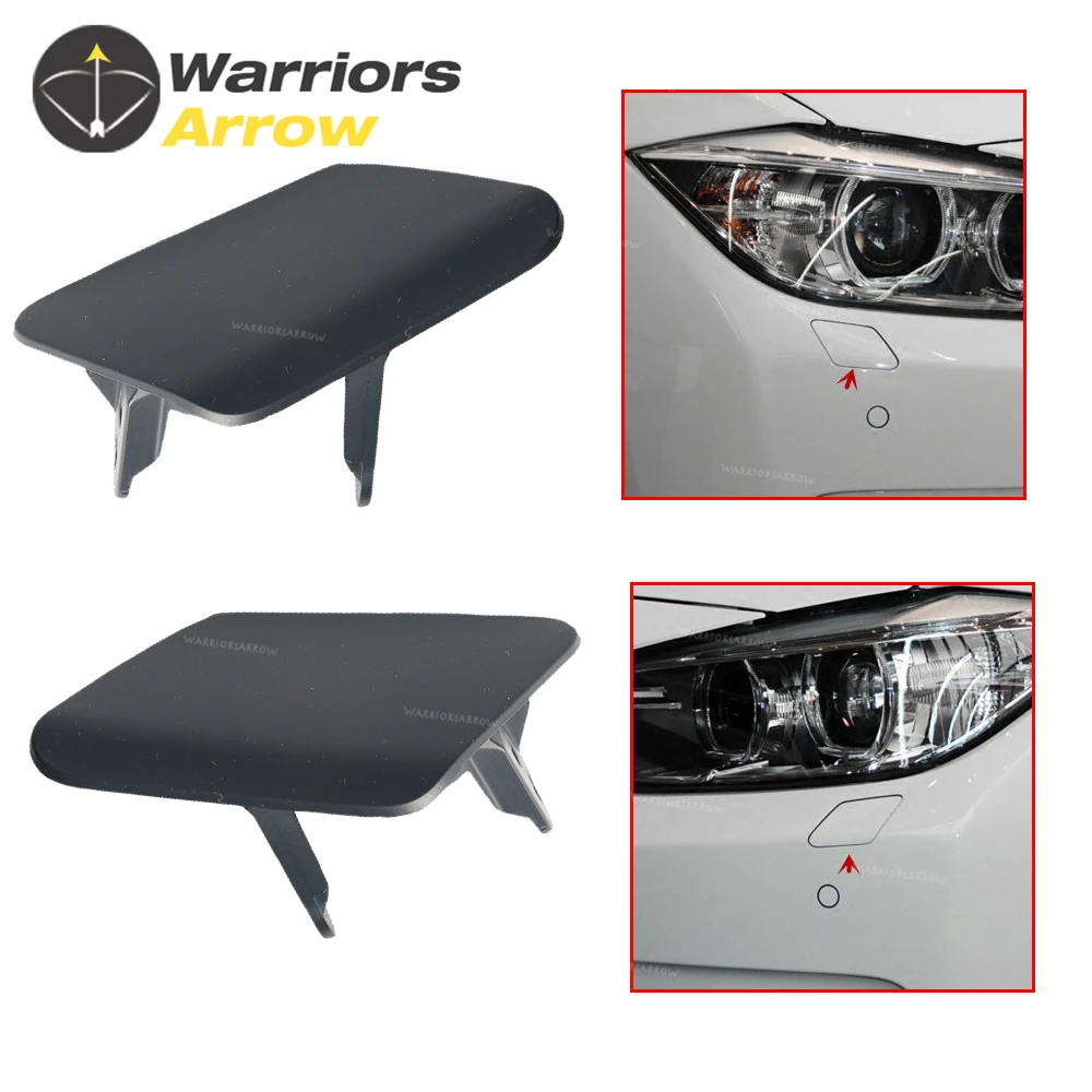 

51117293031 51117293032 For BMW F30 F31 3 Series 2012 2013 2014 2015 L & R Headlight Washer Nozzle Trim Cover Cap Lid Primed