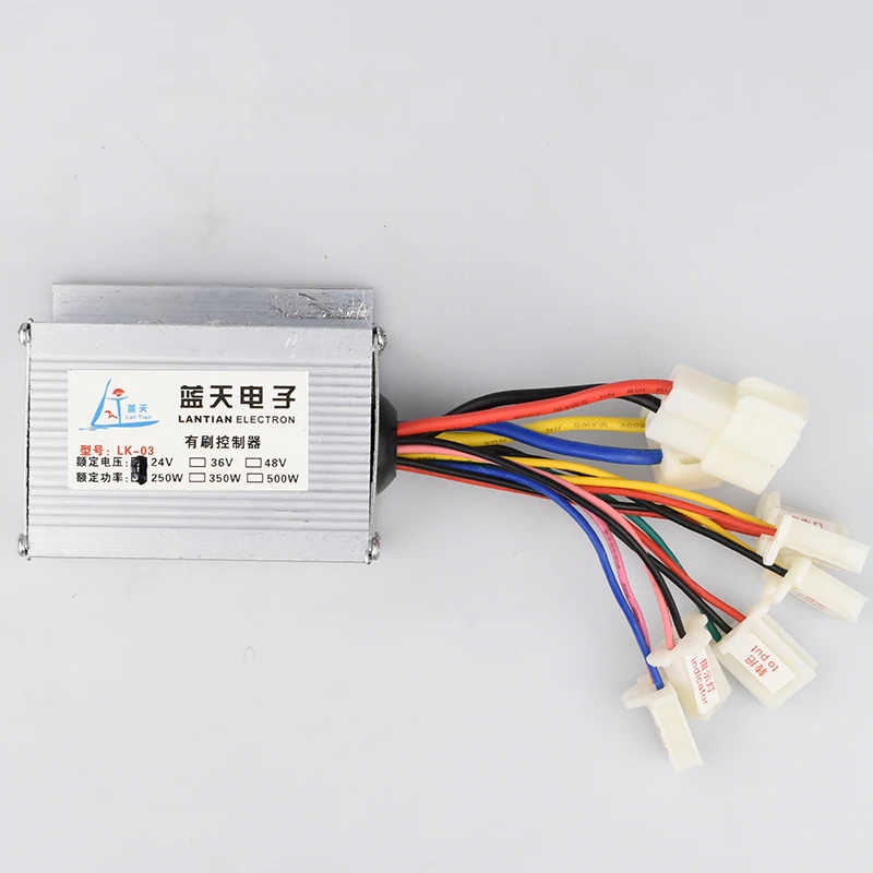 Best 24V 250W DC Motor Brushed Controller Electric Bicycle Conversion Kit, Chain Twist Throttle Switch, Electric Scooter Bike Engine 2