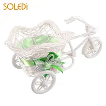 Трехколесный велосипед пентаграмма корзина контейнер вазы цветок украшения дома свадьбы