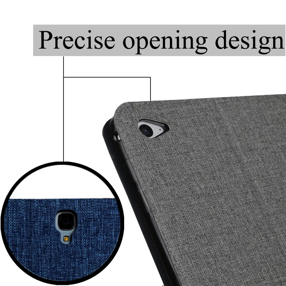 Чехол-подставка для samsung Galaxy Tab A 8,0 P200 P205 SM-P200 SM-P205 с S Pen " Планшет ультра тонкий из искусственной кожи чехол