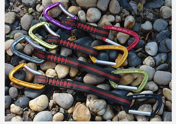 ASOL في الهواء الطلق تسلق الصخور Quickdraws تسلق Carabiners اكسسوارات مزين حزام ASOL في الهواء الطلق تسلق الصخور Quickdraws تسلق Carabiners اكسسوارات مزين حزام