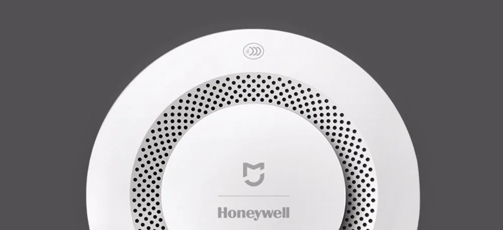 Оригинальный Xiaomi Mijia Honeywell пожарная сигнализация детектор звуковой и визуальной сигнализации работа с шлюзом детектор дыма умный дом пульт