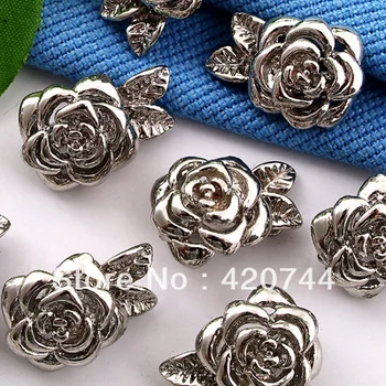 

50pcs/Lot Bracelet Necklace Clasp Magnetic Buckle Hook Rose CHIC