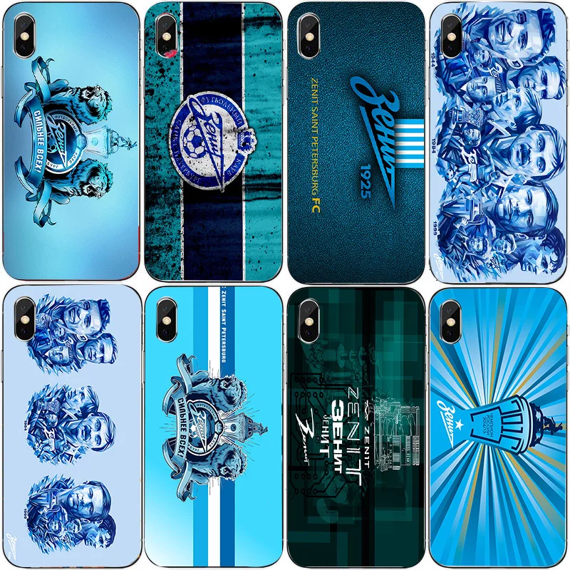 

Yinuoda Russian football Team FC Zenit Saint Phone Case DIY Picture Soft TPU Cover For iPhone X XR XS MAX 7 8 7plus 6 6S 5S 5SE