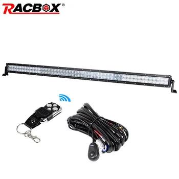 

5D 50 inch 288w Straight LED Work Light Bar For Offroad Truck SUV ATV UAZ MPV 4x4 Spot Flood Combo Beam 12v 24v Automobile Light
