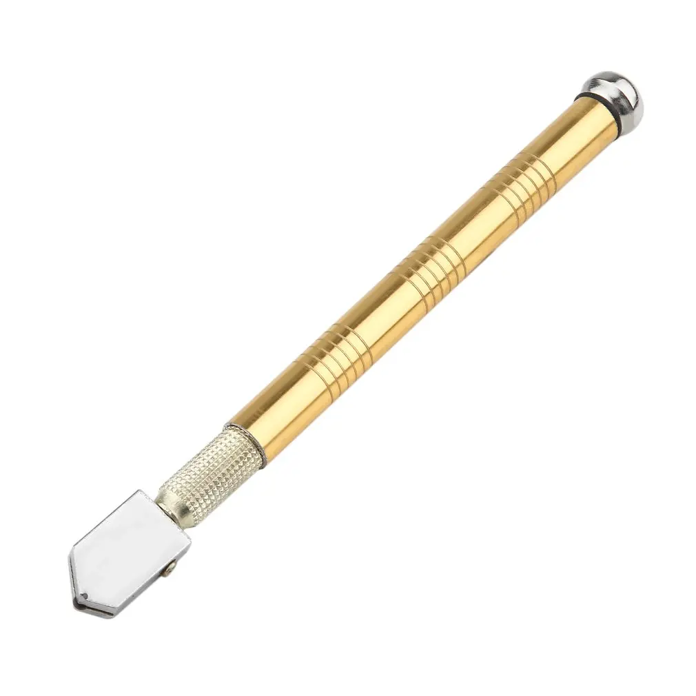 Профессиональный металлической ручкой Сталь Стекло горный хрусталь самостоятельно-смазочного масла подачи наконечником Стекло режущий