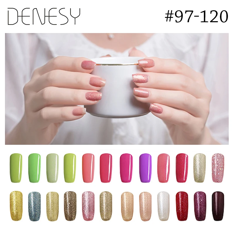 Denesy 15 мл 144 Карамельный цвет фототерапии гель beatyful УФ Лаки для ногтей лак DIY Дизайн