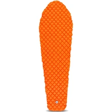 Bluefield 219 см x 64 см наружная походная подушка надувная кровать надувная Одиночная Мумия походная Подушка для сна коврик оранжевый