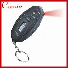 3 в 1 Мини ЖК-дисплей Алкотестеры анализатор детектор Алкотестер с фонариком и брелок