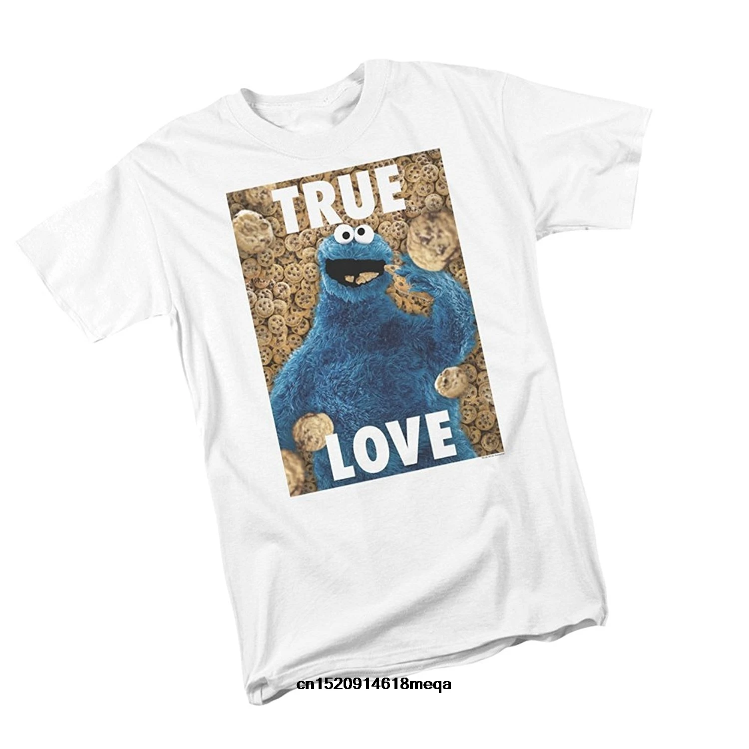 

2019 funny t shirts Fashion T shirt True Love -- Cookie Monster -- Sesame Street T-Shirt