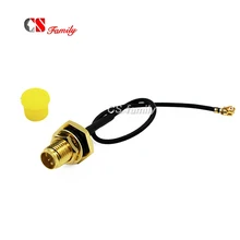 Обратный SMA женский кабель IPEX 100 мм длина, водонепроницаемый для SMA женский