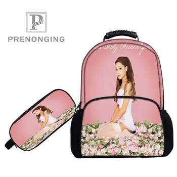 

Custom 17inch Ariana_Grande-Backpacks Pen Bags 3D Printing School Women Men Travel Bags Boys Girls Book Computers Bag#1031-3-114