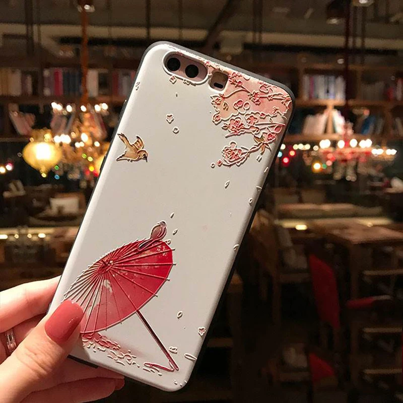 

3D Emboss Relief Silicone TPU For Huawei P20 Mate 20 10 nova 2i 3 3i 3e P Smart Plus 2019 P10 P30 P9 P8 Pro Lite Mini 2017 Case