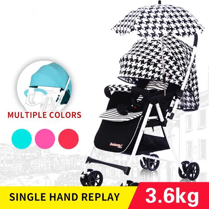 

beimens baby stroller division ultra portable dual purpose umbrella car high landscape