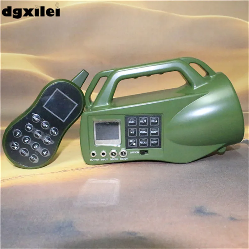 

Protable professional 10w speakers remote control sound machine bird hunting mp3