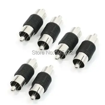 

RCA Male to Male Phono Coupler Audio Connector Gender Changer Adapter