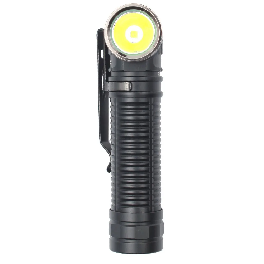  Rofis R3 Flashlight CREE XM-L2 U3 LED max. 1250lm beam distance 194 meter adjustable head Magnetic  - 32863187157