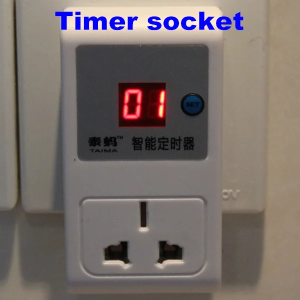 High Quality 24 hours of digital pipe outlet timer,cell phone charging