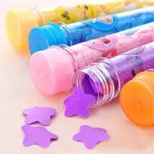 Новая мода портативный мыло цветок случайный цвет основное мыло кусок трубка мыло в мини-формате