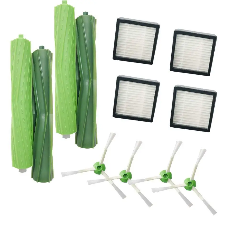 

Roller Main Brush & Hepa Filter & Side Brush Kit for IRobot Roomba E5 I7 I7+ Series Robot Vacuum Cleaner Parts Accessories