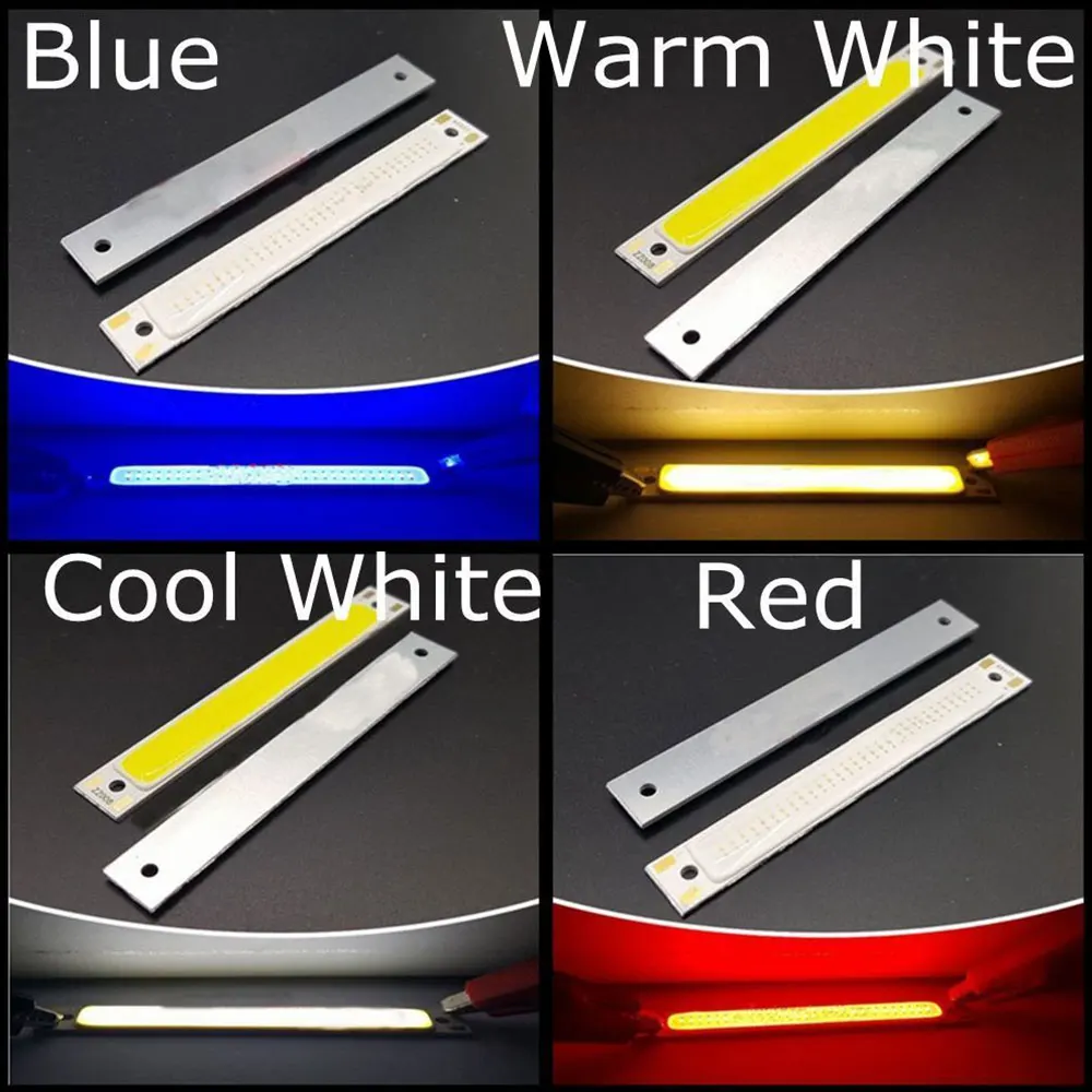 

LED Panel Strip COB Chip Light Spotlight DIY 60x8mm 3W/1W LED Chip Car Light Source Floor Lights 3V Plants Light Eco-Friendly