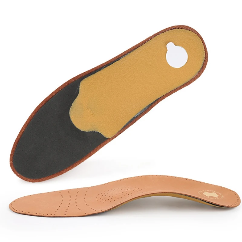 NEW Footbeds Inlegzolen Shoes Insole Pad Leather Orthopedic Insoles ...