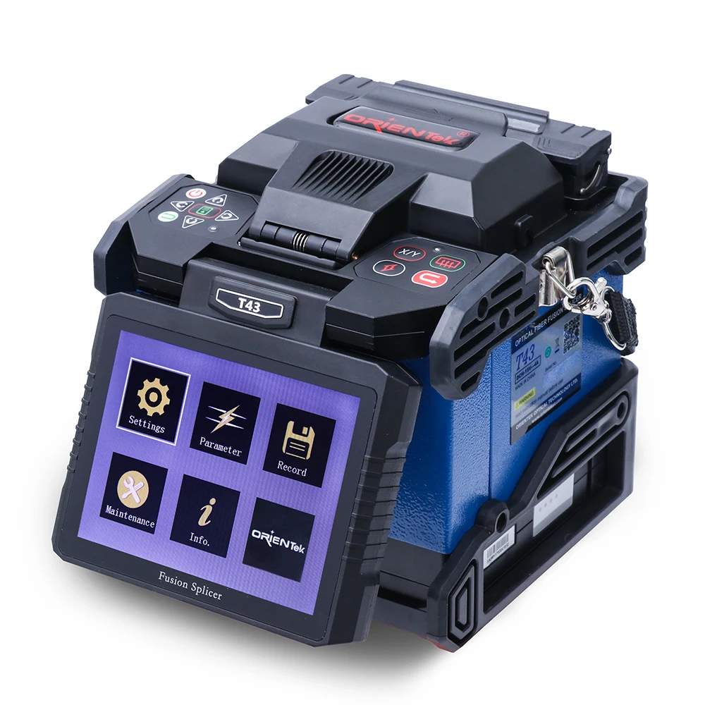 

Easy Operating FTTH Orientek T43 Mini Splicing Machine Optical Fibre Mini Fusion Splicer