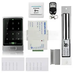 Diysecur 8000 пользователь Электрический домофоны RFID touch Reader пароль клавиатуры дверные Управление доступом безопасности Системы комплект C20