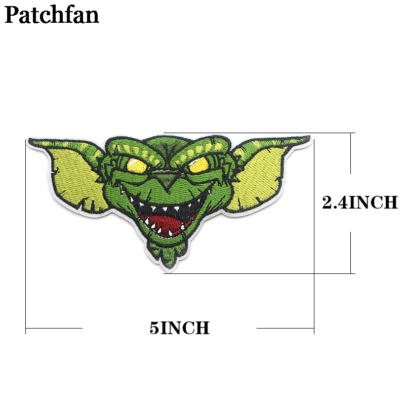 Patchfan мультфильм аппликационные заплатки Сделай Сам Утюг на джинсы сумка рубашка