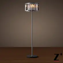 Реплика пункт промышленные лампы 1920 S выполненный дыма стекла Prism торшер K9 блеск кристаллов