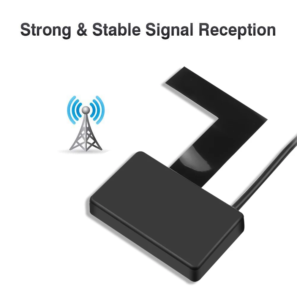 Kebidumei DAB / SMB разъем автомобильная цифровая активная антенна для радио ТВ