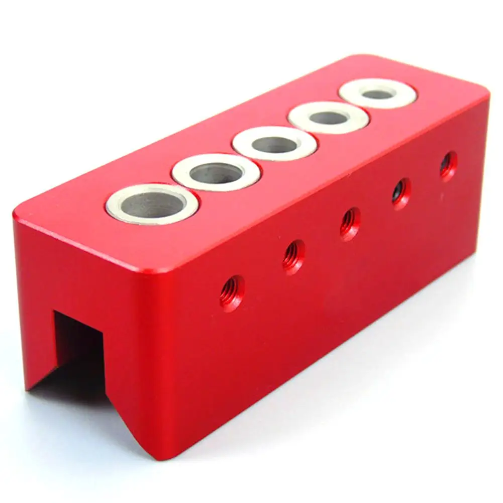 

90 Degree Drill Puncher Straight Angle Guide Circular Pipe Puncher Locator For Woodworking Tools