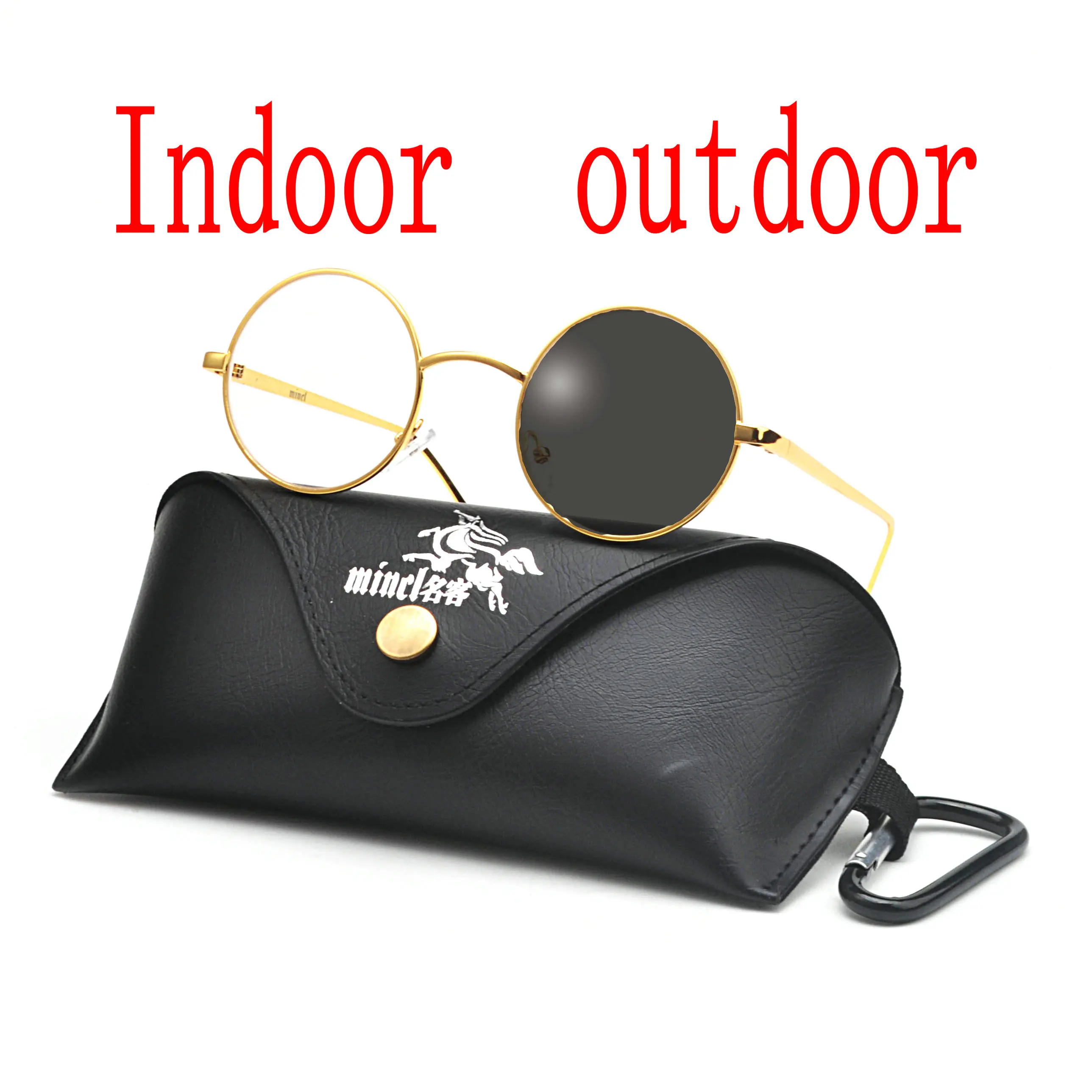 

2019 New Myopia Sunglasses Photochromic Finished Women Myopia Eyeglasses Frame with color lens Sun glasses Myopia Eyewear FML